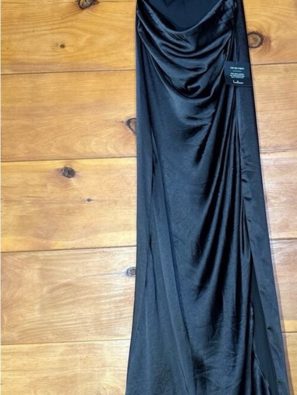 NWT Lulus Mella Mixed Media Dress - Picture 3 of 3